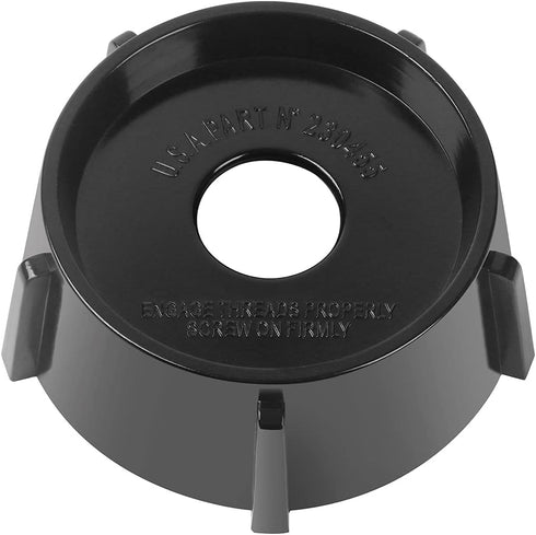 6 Point Fusion Blade 4980 & 4902 Blender Jar Bottom & 2 Pieces Rubber Seal Gasket Kit for Oster Blender