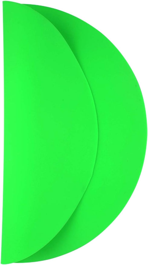 12" Silicone Microwave Multi-Mat, Non-Stick Heat Resistant Oven Mat - 2 Pack (Green)