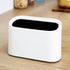 AYADA Tiny Desk Mini Trash Can, 1.5 L Desktop Waste Basket, Cute Plastic Trash Bin for Countertop