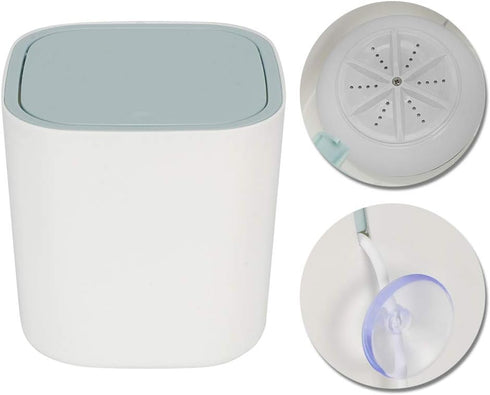 Portable Washing Machine - 3.8L Electric Desktop Washer, USB Chargeable Clothes Cleaner for Home Use
