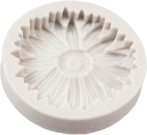 Chrysanthemum Flower Silicone Mold, Fondant Cake Baking Molds for Chocolate Candy Decoration, Cupcake Topper