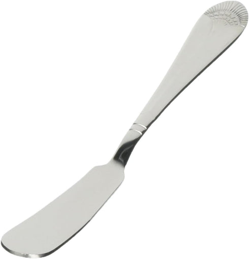 Winco Peacock Stainless-Steel Butter Spreading Knife; Extra Heavyweight; 8" (12 Pack)