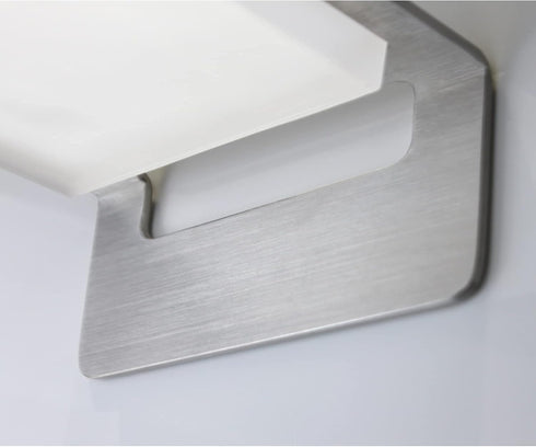 304 10LB Shower Soap Holder - Minimalist Design SUS Soap Dish - No Drilling Bar Soap Holder - Max Bearing