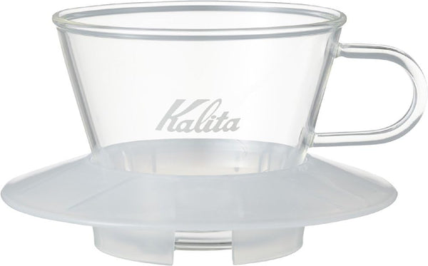 Kalita Glass Dripper WDG-155 05066, Clear Design