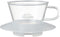 Kalita Glass Dripper WDG-155 05066, Clear Design