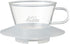 Kalita Glass Dripper WDG-155 05066, Clear Design