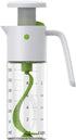 Vucchini Salad Dressing Shaker Mixer Bottle, Homemade Dressing Container - BPA Free Glass Juice Storage Ketchup