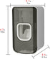 LUEXBOX 2 2 1 Slot Toothbrush Holder and Toothpaste Dispenser Wall Mounted, Automatic Toothpaste Squeezer, in Tooth