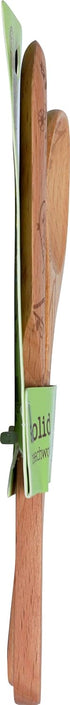 Talisman Designs Laser Etched Beechwood Jam & Spoon Set, Woodland Design, Decorative Kitchen Tool