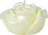 Zest Candle 12-Piece Floating Candles, 3-Inch, Ivory Rose