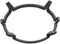 Wok Ring Non-Slip Black Cast Iron Stove Trivets for Kitchen Wok Support, Pan Holder for Gas Hob