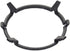 Wok Ring Non-Slip Black Cast Iron Stove Trivets for Kitchen Wok Support, Pan Holder for Gas Hob