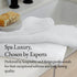 Set 2 800 100% Italic Ultraplush Australian Cotton Washcloths - of Luxury Plush Face Wash Cloths, Soft and Absorbent