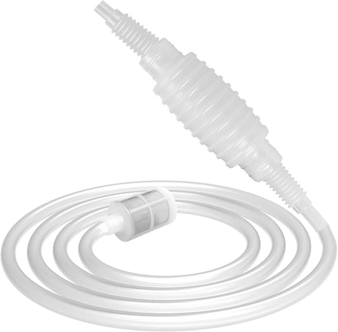 GSD 2M/6.6FT Wine Siphon Tube Hose Pump for Beer Making and Brewing