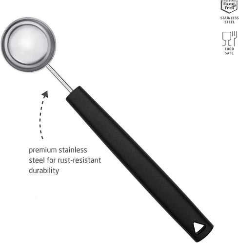 Triangle Measuring Spoon Spirit - 1 Tbsp Stainless Steel with Lightweight Handle, Dishwasher Safe - Spirit Collection