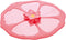 Charles Viancin Hibiscus Silicone Lid, 8''/20cm, Airtight Seal, BPA-Free, Oven, Microwave, Freezer Safe