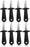 Dhieong 8 Pack Oyster Knife Oyster Shucking Knives - Food Grade Stainless Shucker