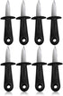 Dhieong 8 Pack Oyster Knife Oyster Shucking Knives - Food Grade Stainless Shucker