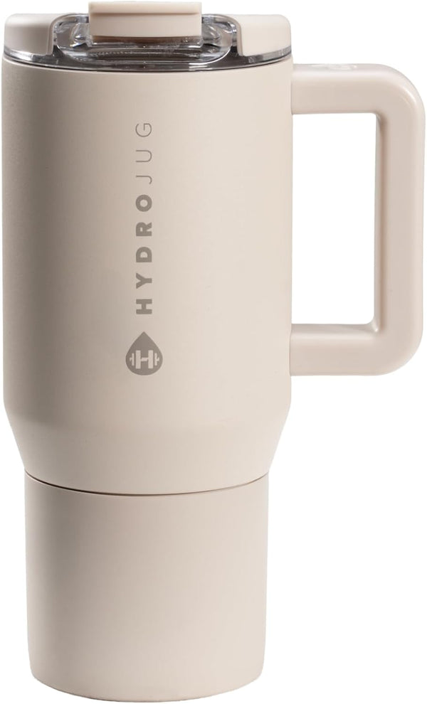 HydroJug Coffee Traveler 20 oz - Leak-Resistant, Ceramic-Lined Insulated Travel Coffee Mug