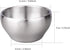 IMEEA Ice Cream Bowl Insulated Bowl 15oz Double Wall Soup Bowl SUS304 Stainless Steel Cereal Bowl, Set of 2 by IMEEA