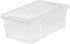IRIS USA 7 Quarts Plastic Storage Container Bin with Latching Lid - 12 Pack, Stackable for Organization