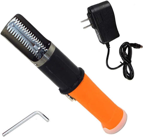 Electric Fish Scaler, Powerful Cordless Scale Scraper Remover Kit with 12V Rechargeable Battery