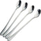 8 Inch Long Handle Iced Tea Spoons, 4pcs Premium Stainless Steel Coffee Spoon Set for Mixing, Milkshake, Cold Drink