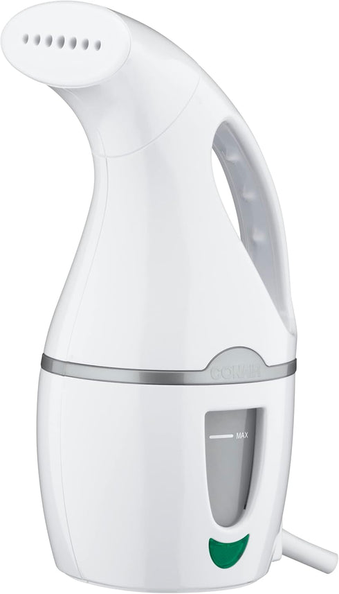 Conair Handheld Travel Garment Steamer, CompleteSteam 1100W, For Home, Office, and Travel, White