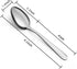 BEWOS 24 Pieces Tea Spoons Set, 6.2 Inches Stainless Steel Teaspoons Silverware, Coffee Spoons, Small Mirror Polished, Dishwasher Safe, Silver For Home, Restaurant