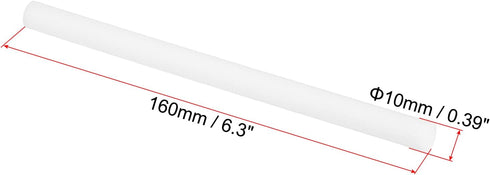 PATIKIL Humidifier Cotton Filter Sticks, 20 Pcs Refill Sticks Filter Wicks Replacement for USB Mini Humidifiers Portable Diffuser (6.3'' x 0.39''), White