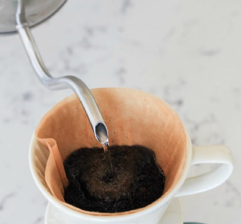 Coffee Pour Over Single Cup Ceramic Brewer Coffee Maker (Pug)