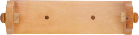 Design House Dalton Paper Towel Holder, Honey Oak, 13.75 in. L x 3.5 in. H x 4.6 in. D, Solid Wood