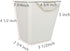 Rikyo 4 Pack Accessories,4.75x4"Hanging Hanging Cup Holders,Trolley Basket Storage,Rolling Cart Pencil Holder Storage