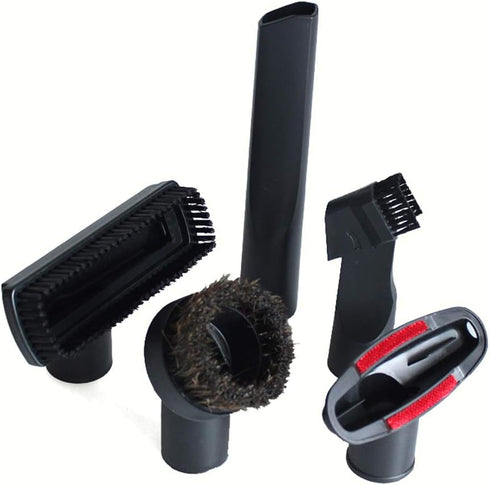 Vacuum Attachments Accessories for 1 1/4" Standard Hose - 7 Pcs Crevice, Upholstery Brush, Dust Brush Tool