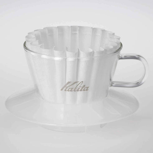 Kalita Glass Dripper WDG-155 05066, Clear Design