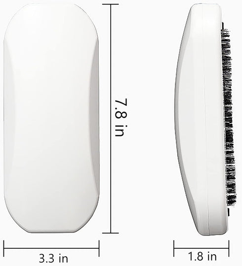 Multi-Functional Table Crumb Sweeper, Soft Bristles Debris Collector for Table, Mat, Bed Sheets, Sofas, Clothes Cleaning Brush, White, SavgU2