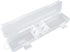 OriGlam Transparent Tableware Storage Case, Portable Flatware Utensil Box, Clear Cutlery Organizers for Travel Camping
