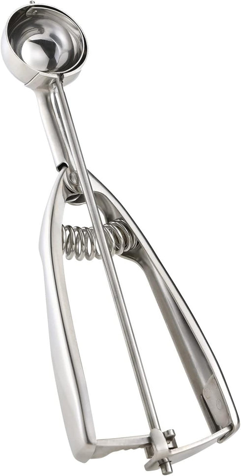 18/8 Stainless Steel Small Ice Cream Scoop, Disher Cookie Scoop, Melon Baller