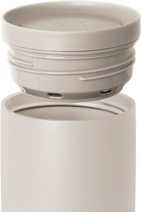 360 16oz Simple Modern Travel Coffee Mug Tumbler with Lid | Ceramic-Lined Insulated Stainless Steel Cold Brew Iced