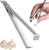 Fish Bone Tweezers Set, Stainless Steel Garlic Peeler Tool, Peeling Clip for Cooking Vegetables
