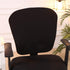 Computer Office Chair Cover - Stretchable Protective Cloth Polyester Universal Desk Task Chair Slipcover, Black