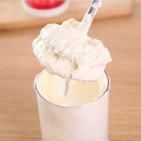 Handheld DIY Whipped Cream Dispenser, Professional Cream Whipper Maker for Kitchen, Frothy Drinks, Milk Frother