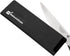 Restaurantware Sensei Knife Sleeve 6.5 x 2 Inch - 1 Knife Protector with Felt Lining, Black Plastic Blade Guard
