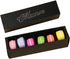 Macaron Box, Chocolate Container for 6 Macarons, 10 Packs Gift Boxes without Macaron (Black)