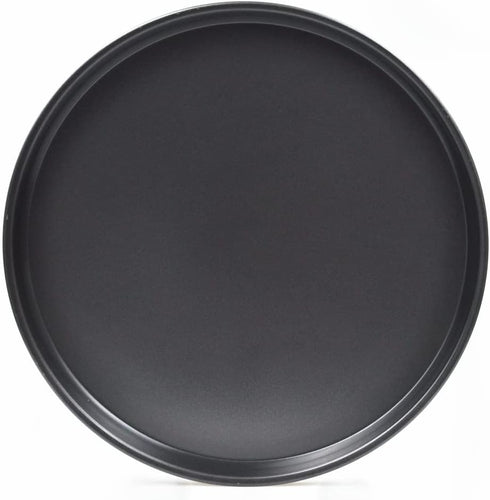 13 Inch Carbon Steel Nonstick Pizza Pan, Baking Oven Pizza Tray Pie Pans