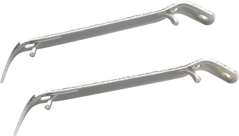 Chef Craft Select 2-Piece Durable Plated Iron Bottle Opener Set, 4.5 Inches, Gray