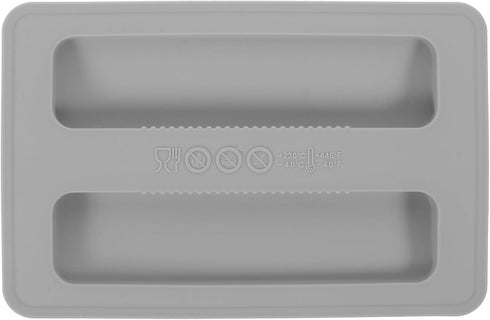 Tofficu 2pcs Toaster Dust Cover, 2 Slice Silicone Bread Maker Cover for Sandwich Machine Accessories
