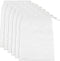 Aecsze 6 Pack Nut Milk Bag Reusable 6x8 Inches Food Strainers, Fine Nylon