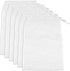 Aecsze 6 Pack Nut Milk Bag Reusable 6x8 Inches Food Strainers, Fine Nylon