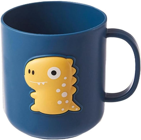 Cute Dinosaur Toothbrush Cup,Plastic Mouthwash Cup Portable Drinking Cup,Multipurpose Durable Toothbrush Holder